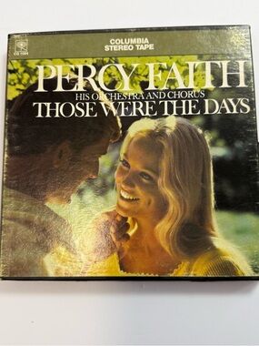 Columbia Gray Reel-to-Reel Tape with Brown Magnetic Tape